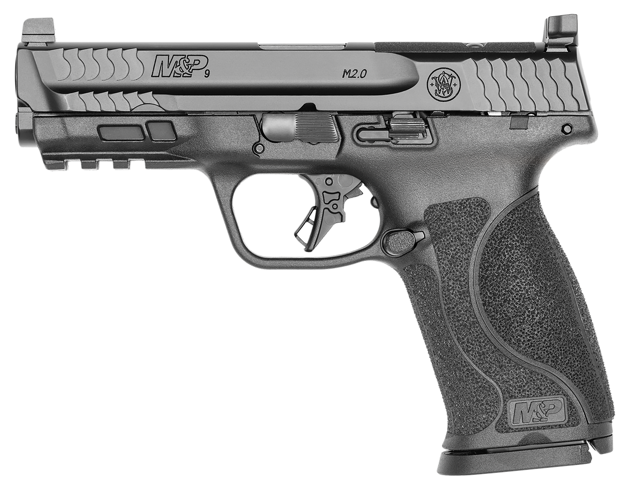 S&W M&P9 M2.0 OR NTS No Manual Safety 9mm 4.25" 17rd 13564 - Image 2