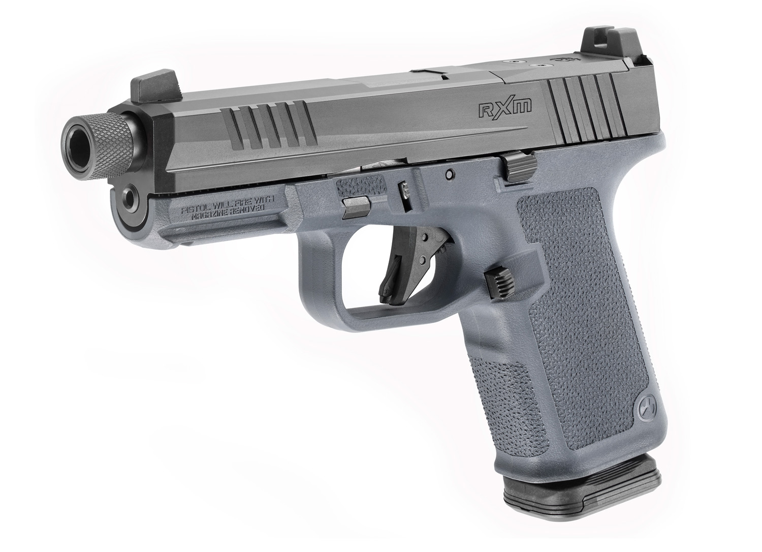 Ruger RXM 9mm 4.5" Threaded 15rd 19412 - Image 2