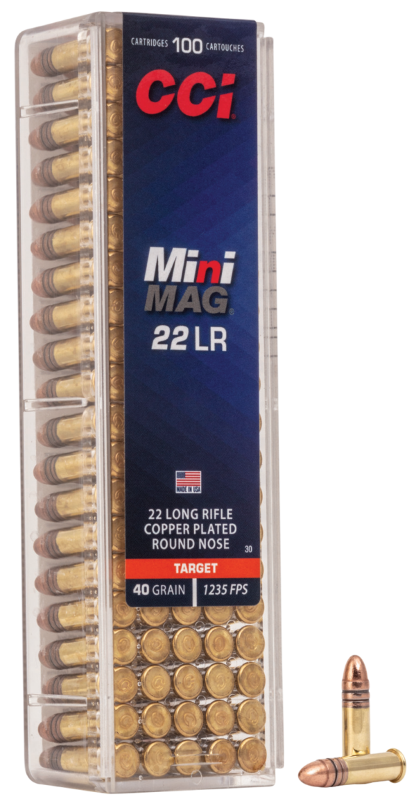 CCI Mini Mag 22 LR Ammo 40gr CPRN 100ct 30