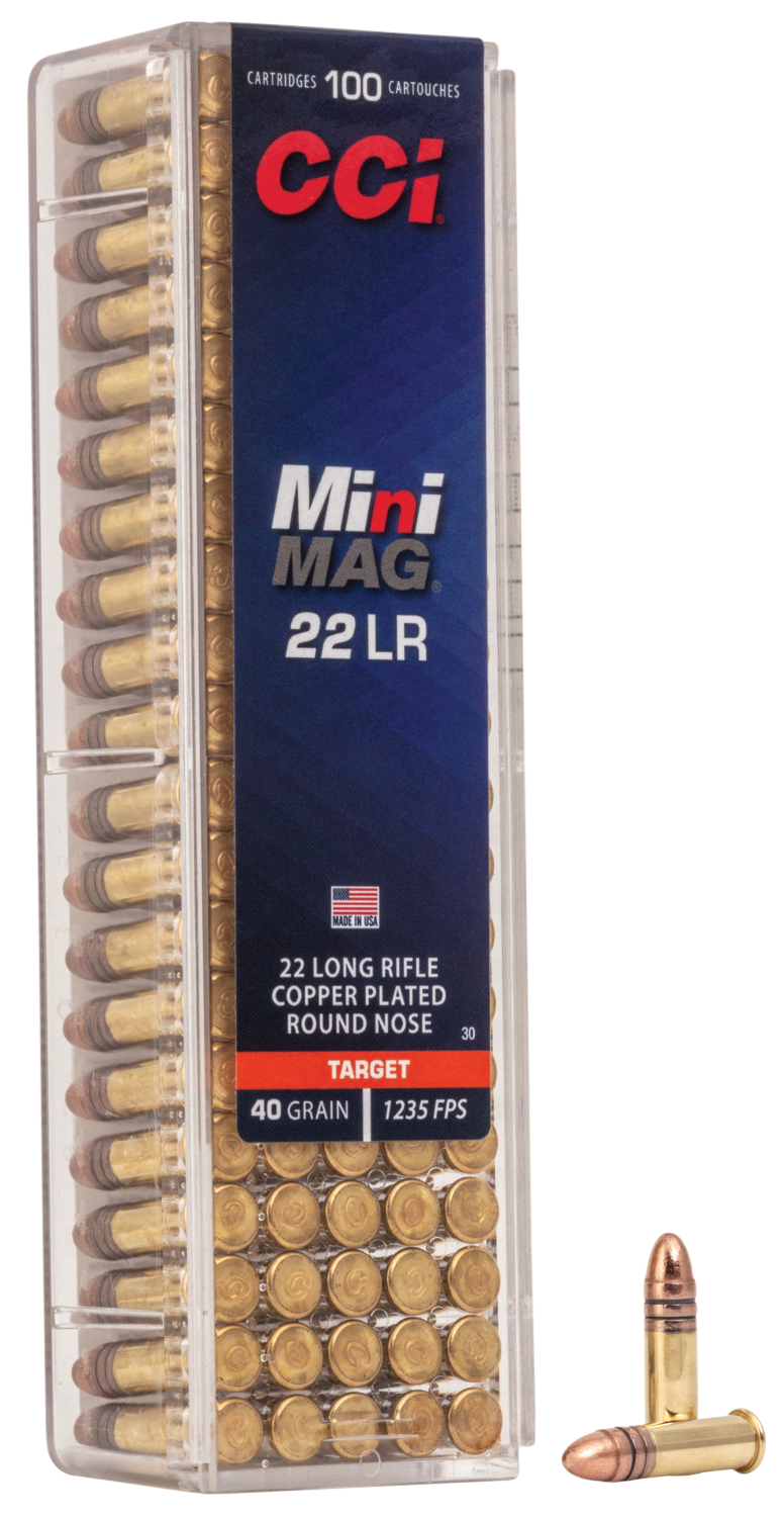 CCI Mini Mag 22 LR Ammo 40gr CPRN 100ct 30 - Image 1