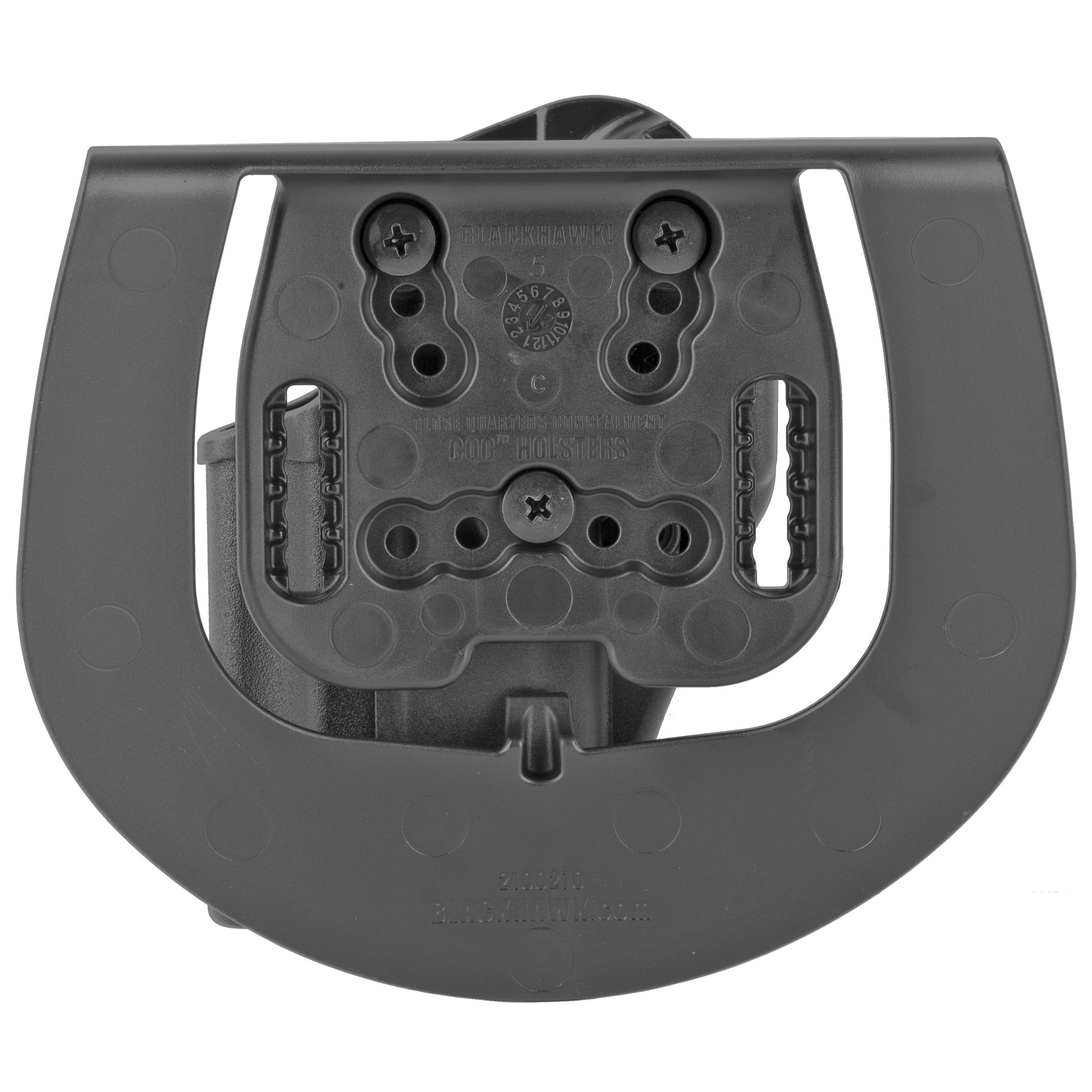 BLACKHAWK SERPA CQC OWB Holster G48 G43X/Rail and S&W M&P380/9 Shield EZ 410576BK-R - Image 2