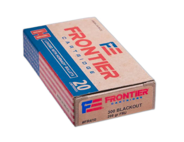 Hornady Frontier 300 BLK 208gr FMJ Subsonic FR410