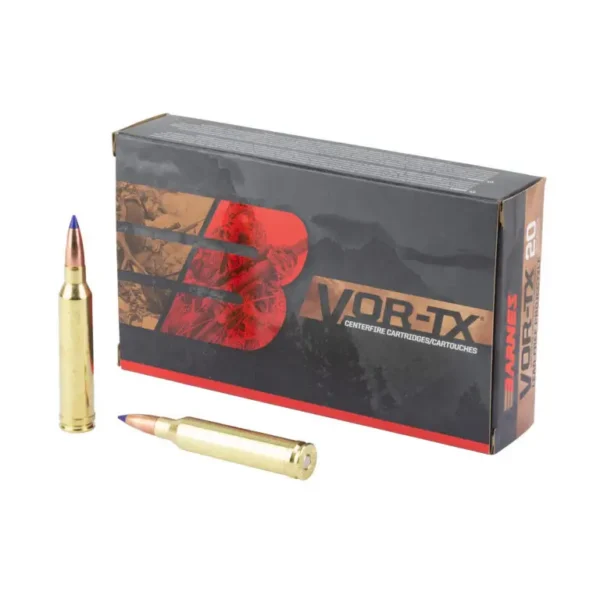 Barnes VOR-TX 7mm Rem Mag Ammo 150gr TTSX BT 20ct 21563