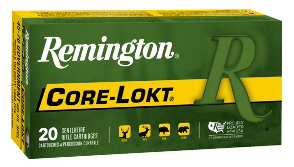 Remington Core-Lokt 45-70 Govt Ammo 405gr SP 20ct 21459