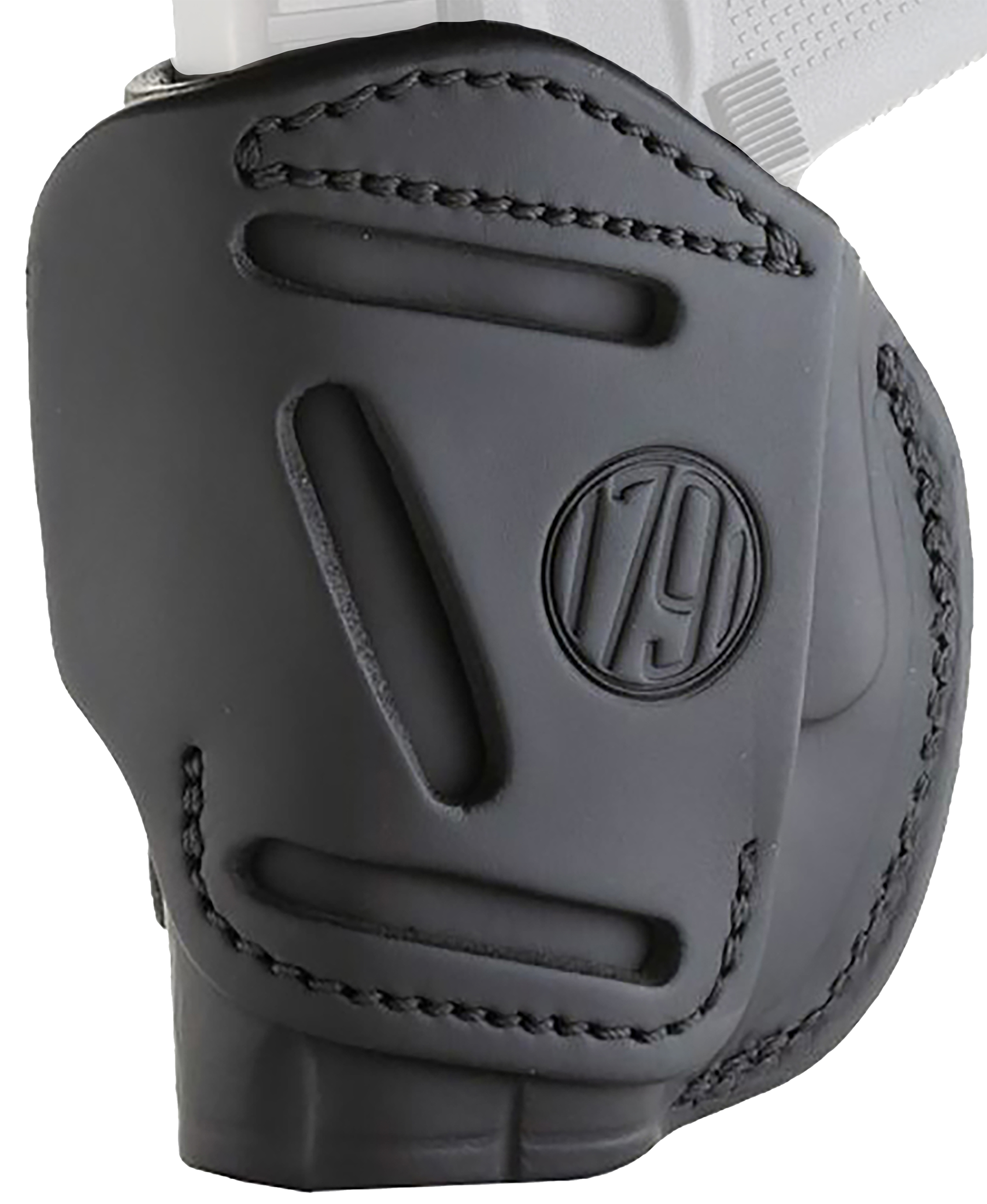1791 Gunleather 4 Way Glock 43/42 Stealth Black Leather Holster 4WH-2-SBL-R - Image 1