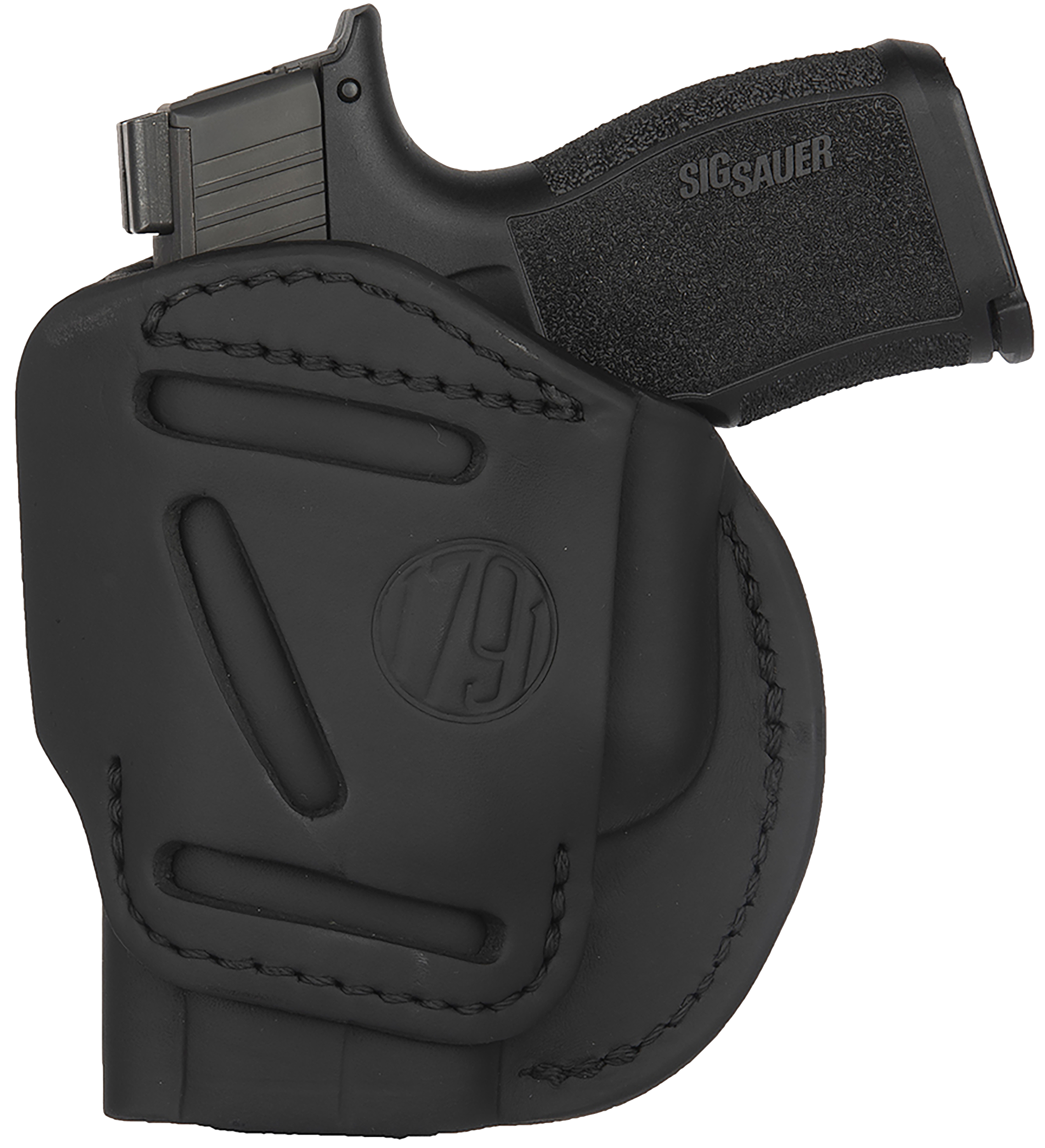 1791 Gunleather 4 Way Size 3 Stealth Black Leather Holster 4WH-3-SBL-R - Image 1
