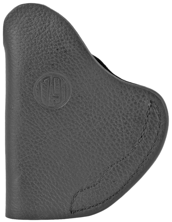 1791 Gunleather Ruger LCR/Size 2 RH IWB Smooth Concealment Holster BLK SCH-2-NSB-R