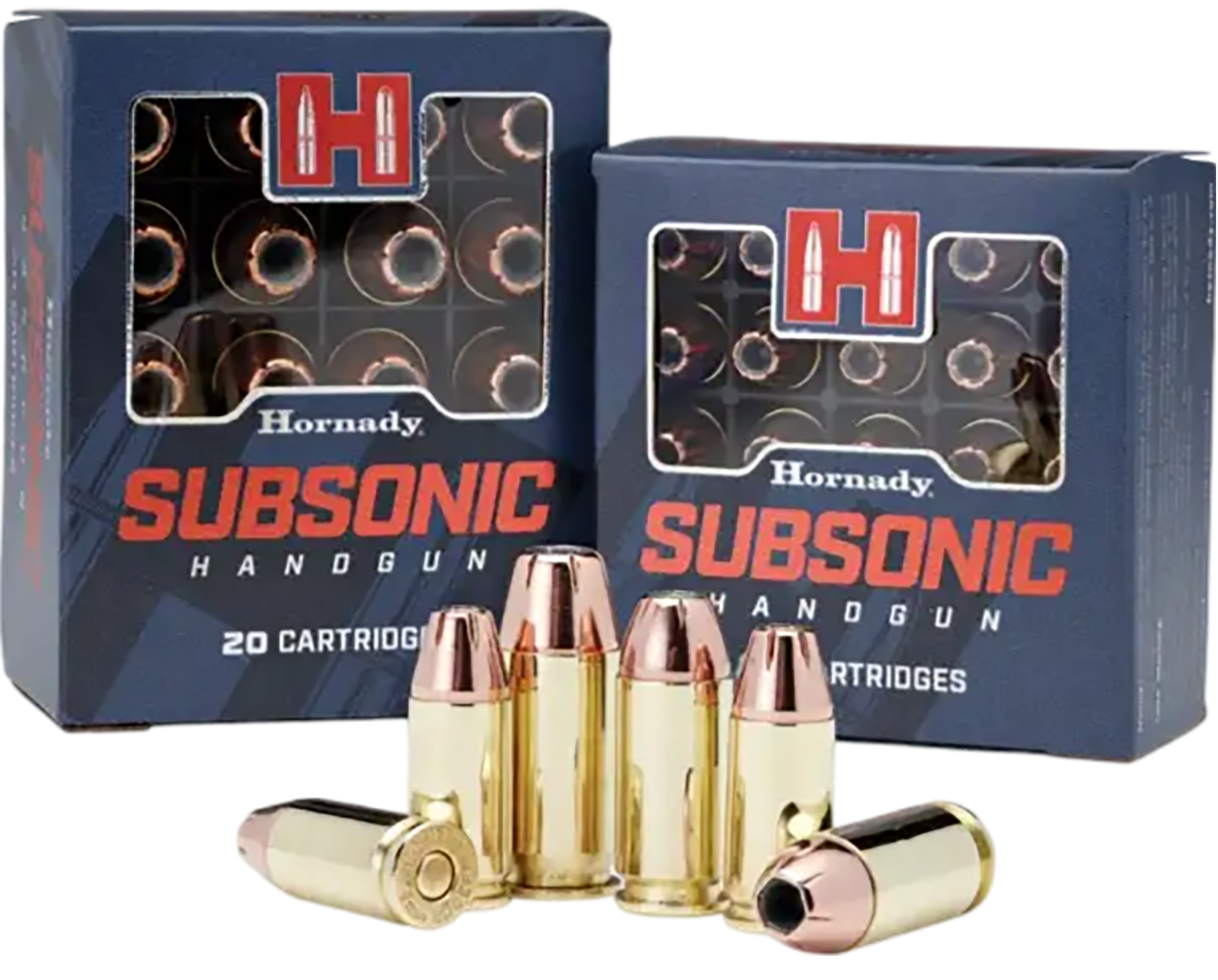 Hornady Subsonic 9mm Ammo 147gr XTP 25ct 90287 - Image 1