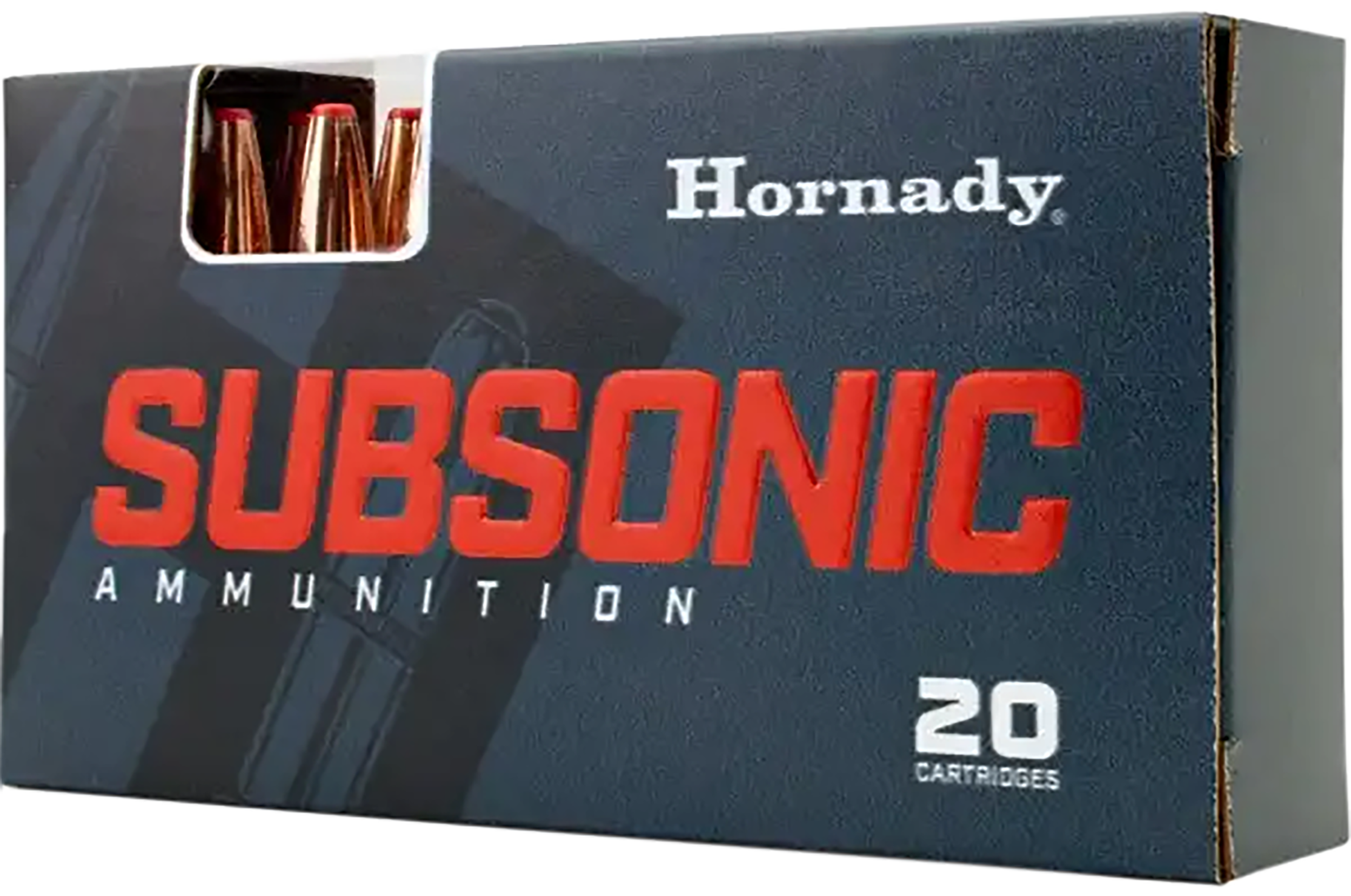 Hornady Subsonic 45-70 Govt Ammo 410gr SUB-X 20rd 82742 - Image 1