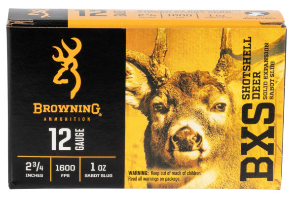 Browning 12 GA BXS 1 oz Sabot Slug 2 3/4" B193111221