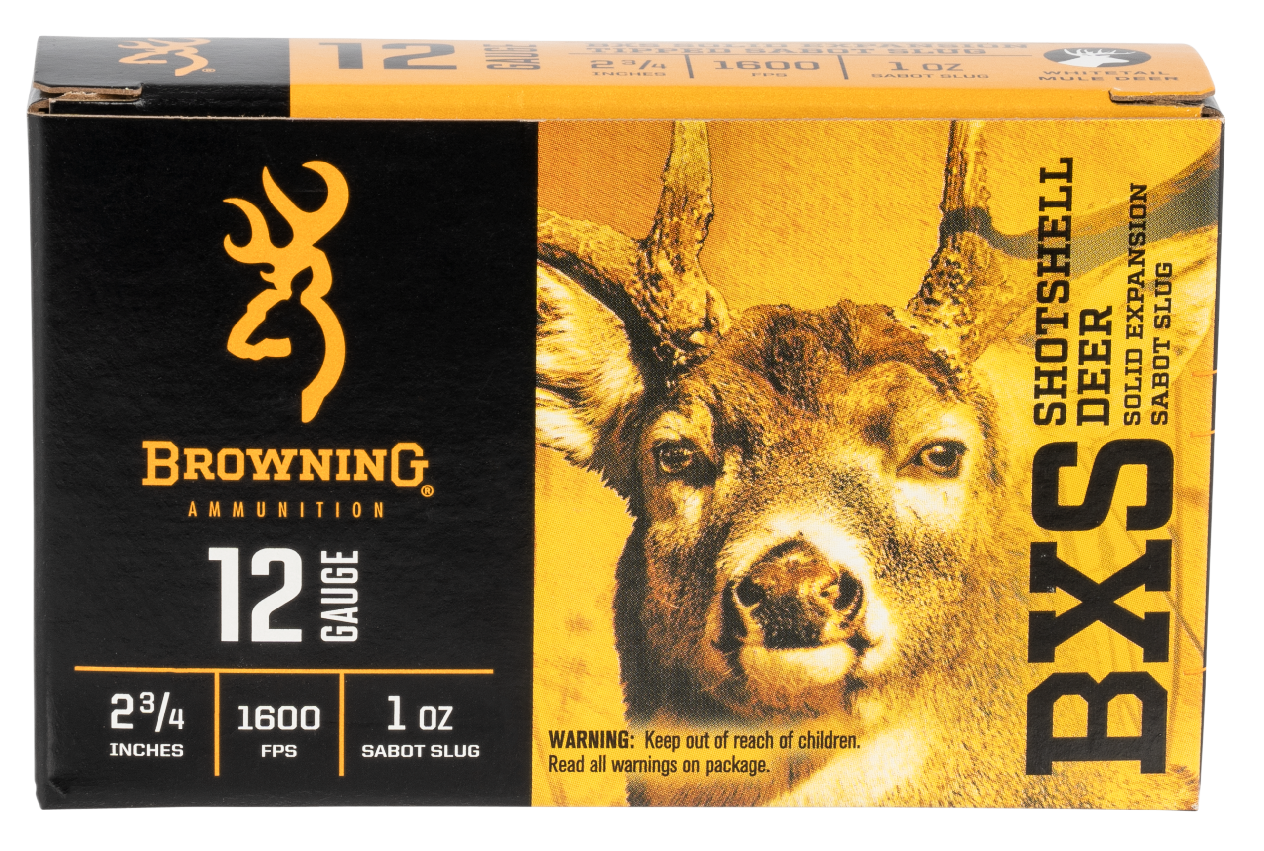 Browning 12 GA BXS 1 oz Sabot Slug 2 3/4" B193111221 - Image 1