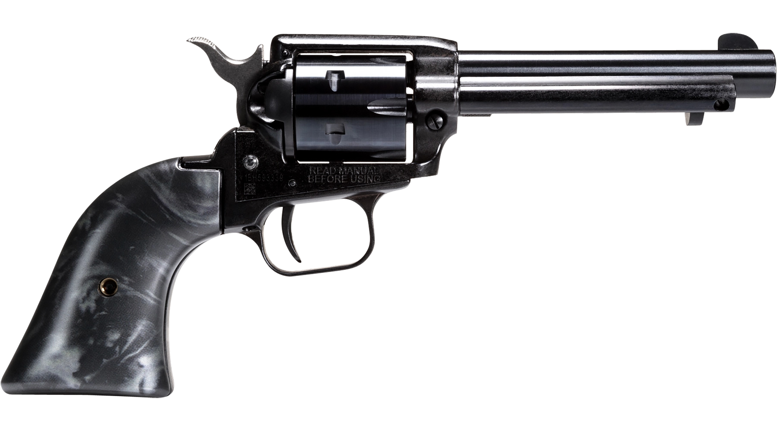 Heritage Rough Rider Black Pearl 22 LR 4.75" 6-Shot RR22B4BP - Image 1
