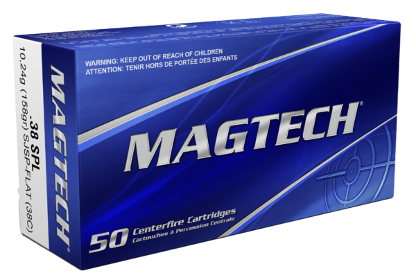 Magtech 38Spl 158gr Ammo SJHP 50rd 38C