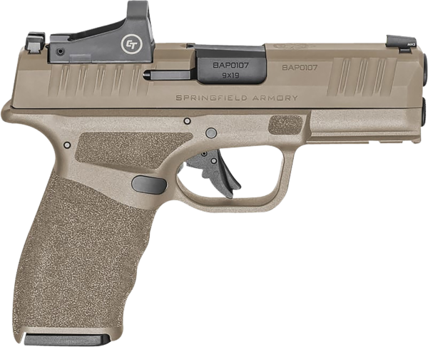 Springfield Hellcat Pro FDE w/ Crimson Trace Red Dot 9mm 3.7" 15rd HCP9379FOSPCT