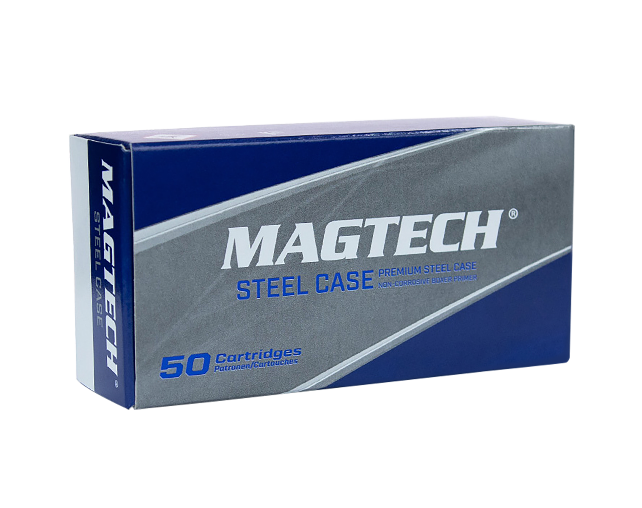 Magtech Steel Case 9mm Ammo 115gr FMJ 9AS 50rd - Image 1