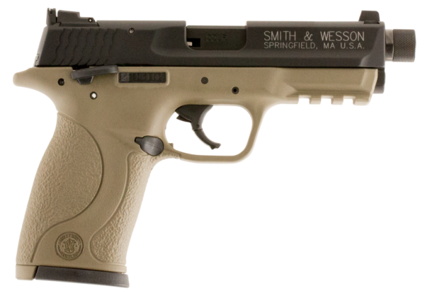 S&W M&P 22 Compact Threaded FDE 22 LR 3.5" 10rd 10242