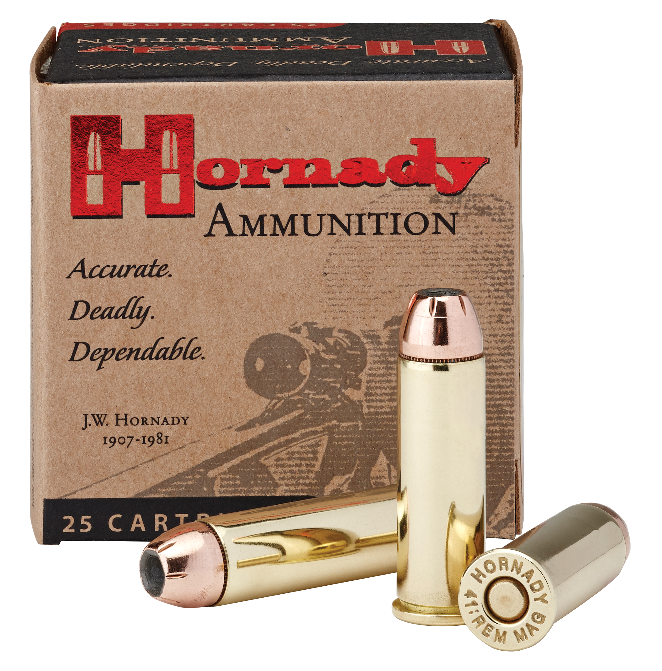 Hornady Custom 41 Rem Mag Ammo 210gr XTP 20ct 9077 - Image 1