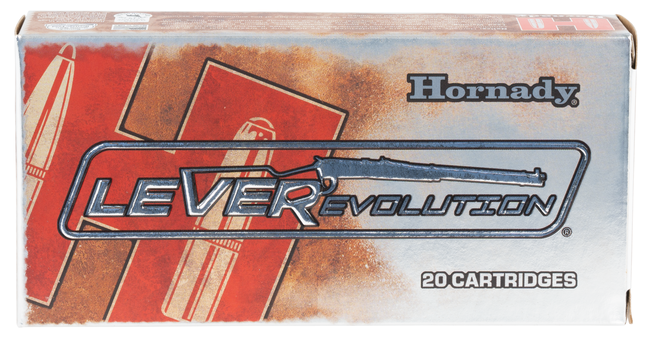 Hornady LEVERevolution 450 Marlin Ammo 325gr FTX 20ct 82750 - Image 1