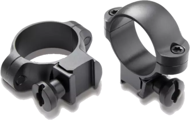 Burris 1" High Steel Rimfire Scope Rings 420073 - Image 1