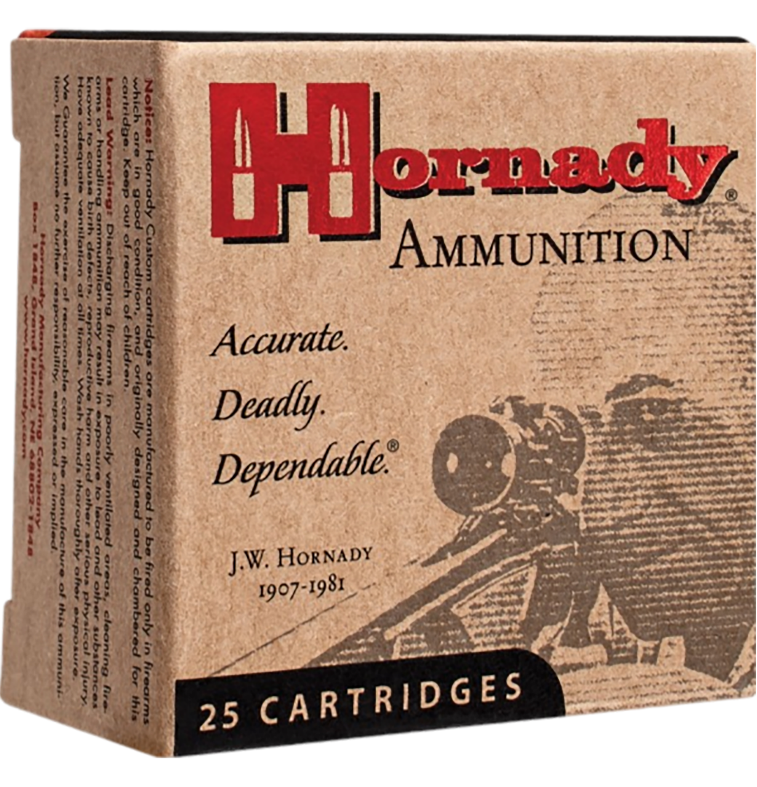 Hornady Custom 500 S&W Magnum Ammo 300gr FTX 20ct 9249 - Image 1