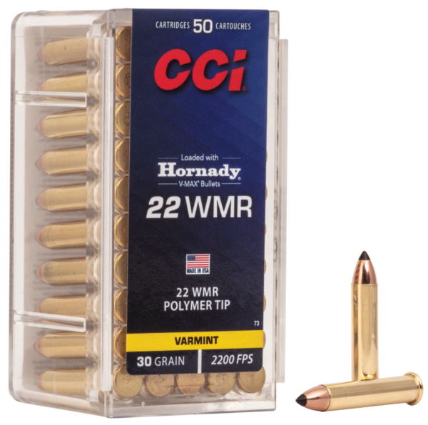 CCI Varmint 22 WMR Ammo 30gr V-Max 50ct 0073