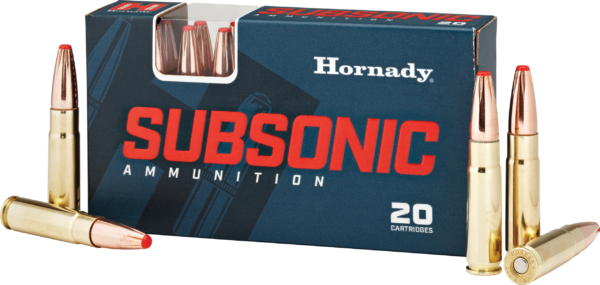 Hornady Subsonic 300 Blackout Ammo 190gr SUB-X 20ct 80877