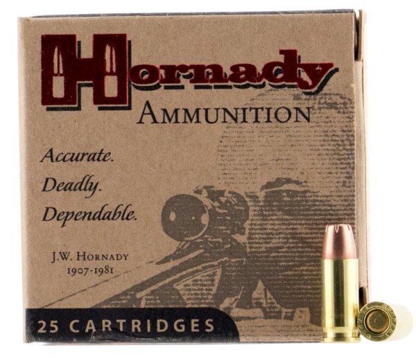 Hornady Custom 25 ACP Ammo 35gr XTP 25ct 90012