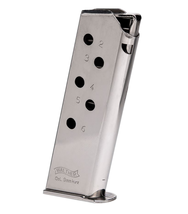 Walther PPK Magazine 380ACP 6rd 2246009