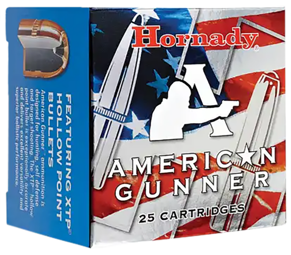 Hornady American Gunner 380 ACP Ammo 90gr XTP 25ct 90104