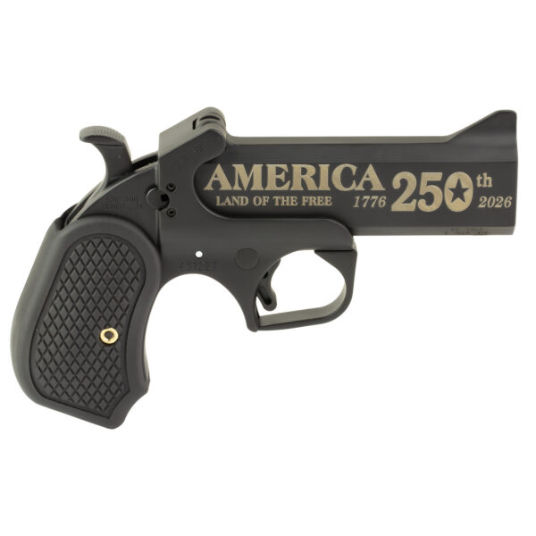 Bond Arms America 250th (Black Cerakote) 45/410 4.25" BA250TH-BLK-45/410