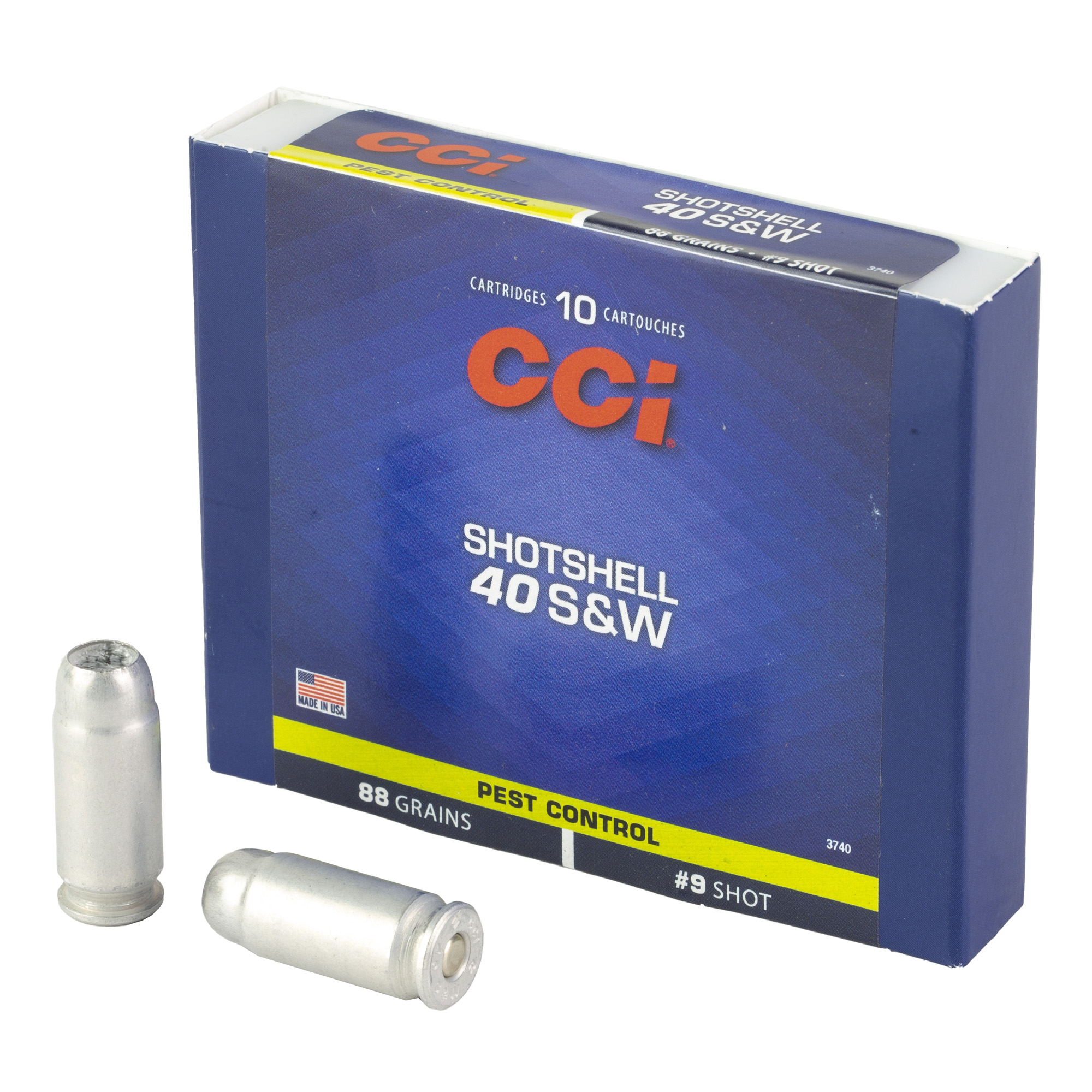 CCI 40 S&W Shotshell #9 Shot 10ct 3740 - Image 1