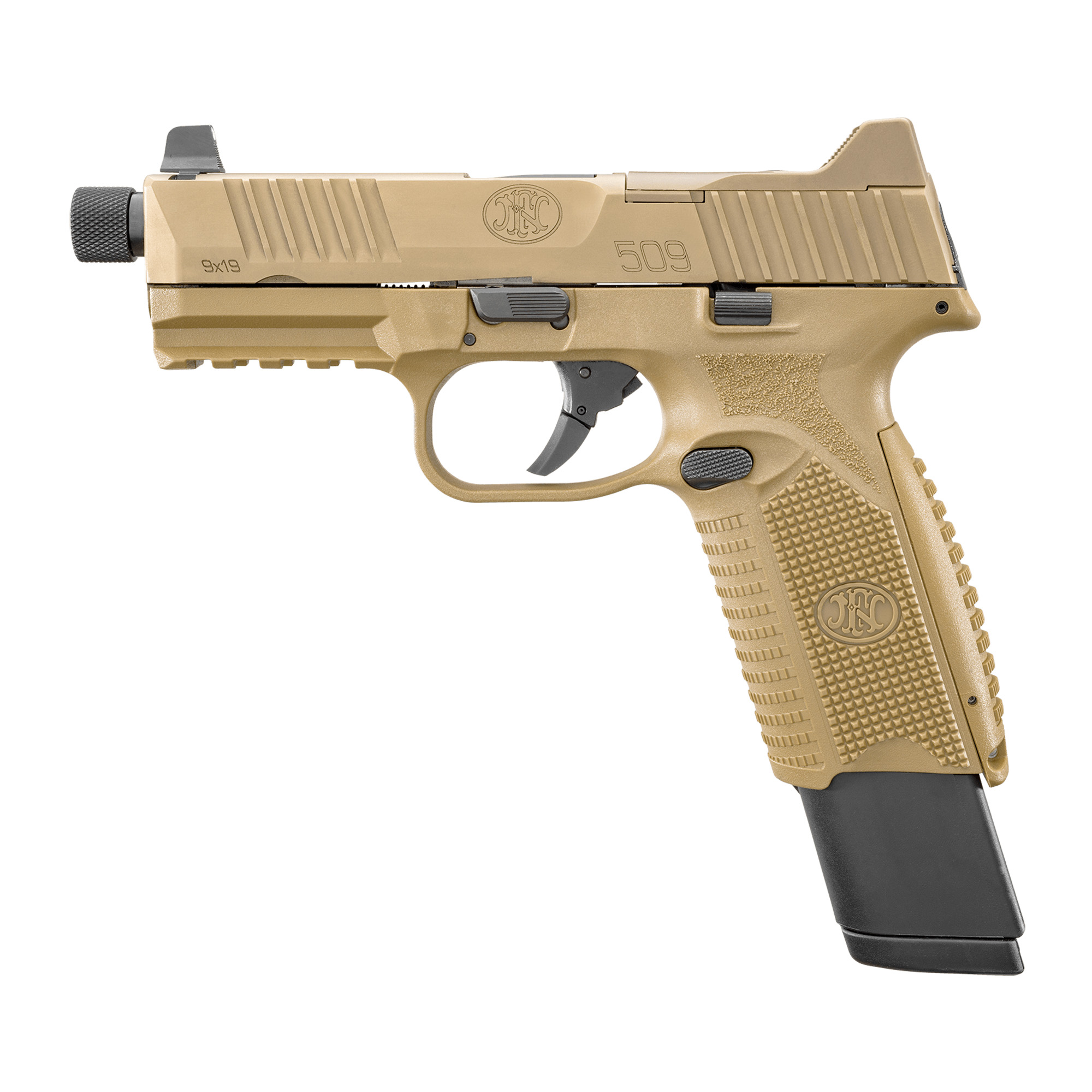 FN 509 Tactical NMS FDE 9mm 4.5" 24rd 66-100373 - Image 1