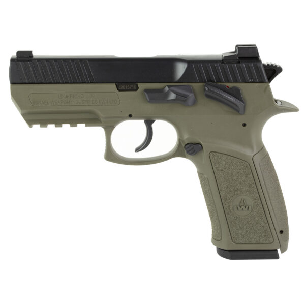 IWI Jericho 941 Enhanced Mid-Size OD Green 9mm 3.8" 17rd J941PSL9OD-II