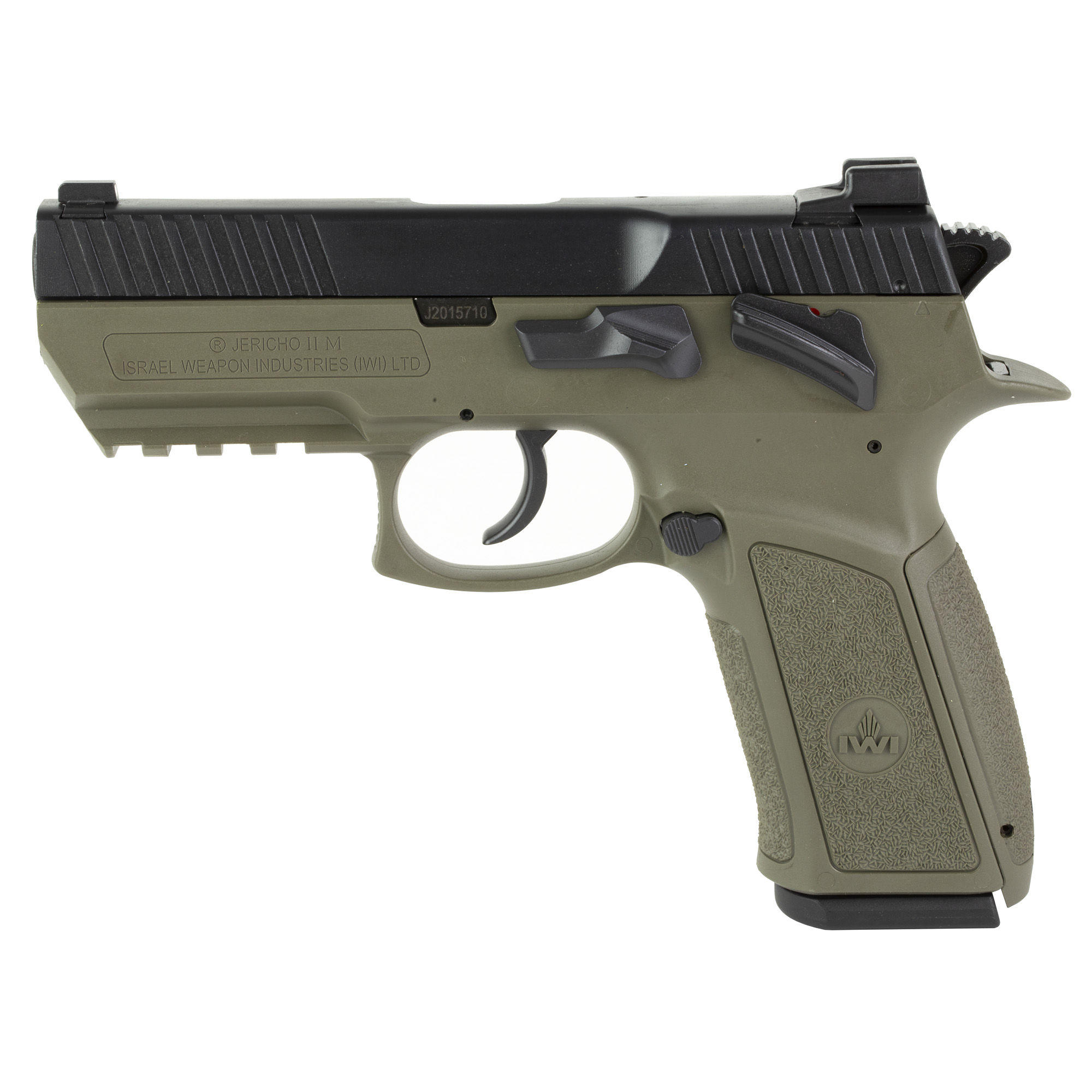 IWI Jericho 941 Enhanced Mid-Size OD Green 9mm 3.8" 17rd J941PSL9OD-II - Image 1