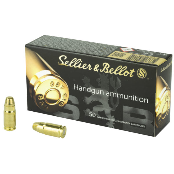 S&B 357 SIG Ammo 124gr JHP 50ct SB357SIGB