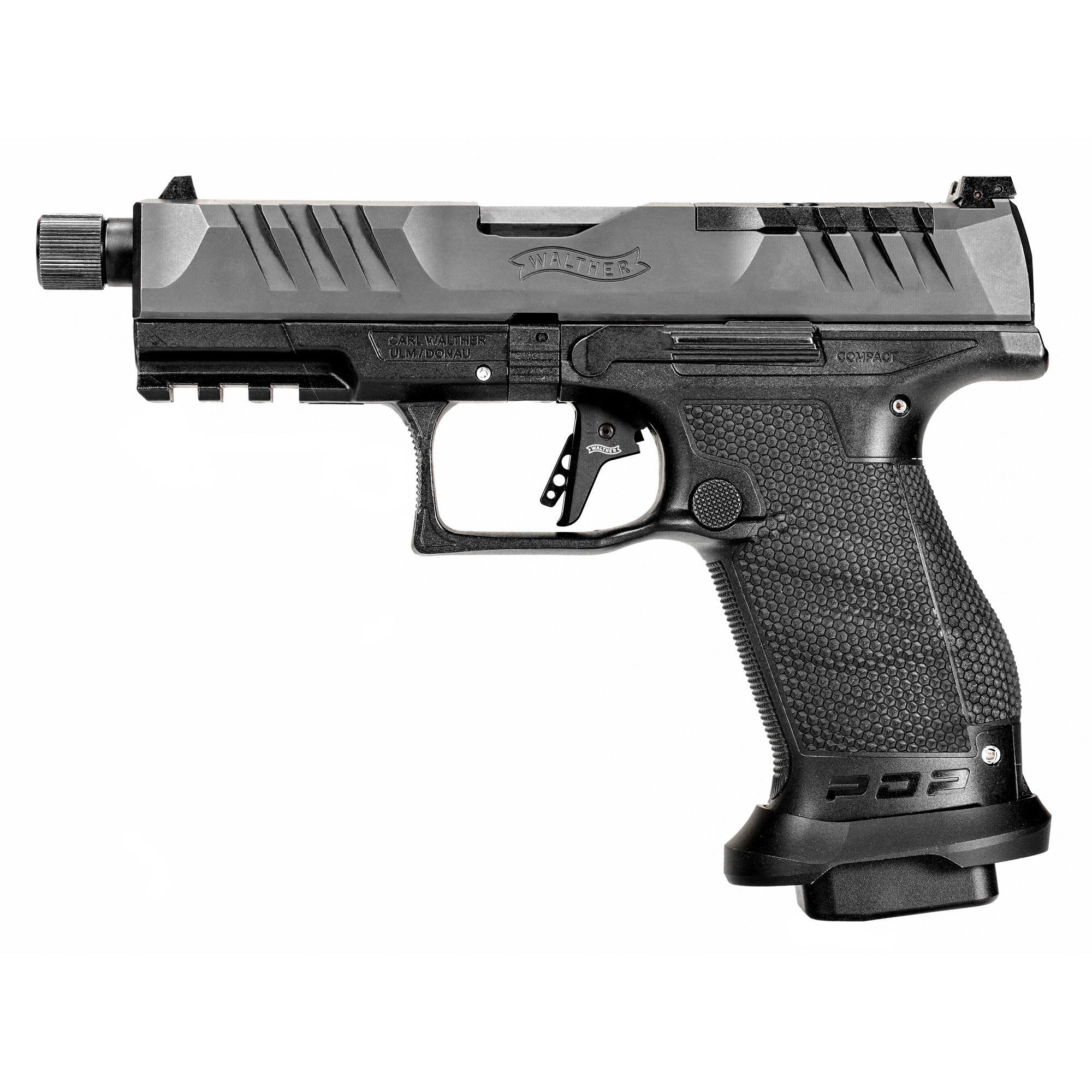 Walther PDP Pro Compact BLK 9mm 4.6" 18rd 2844176 - Image 1