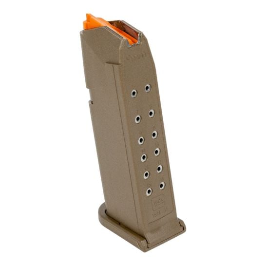 Glock 19 9mm 15-Round Magazine FDE 47461