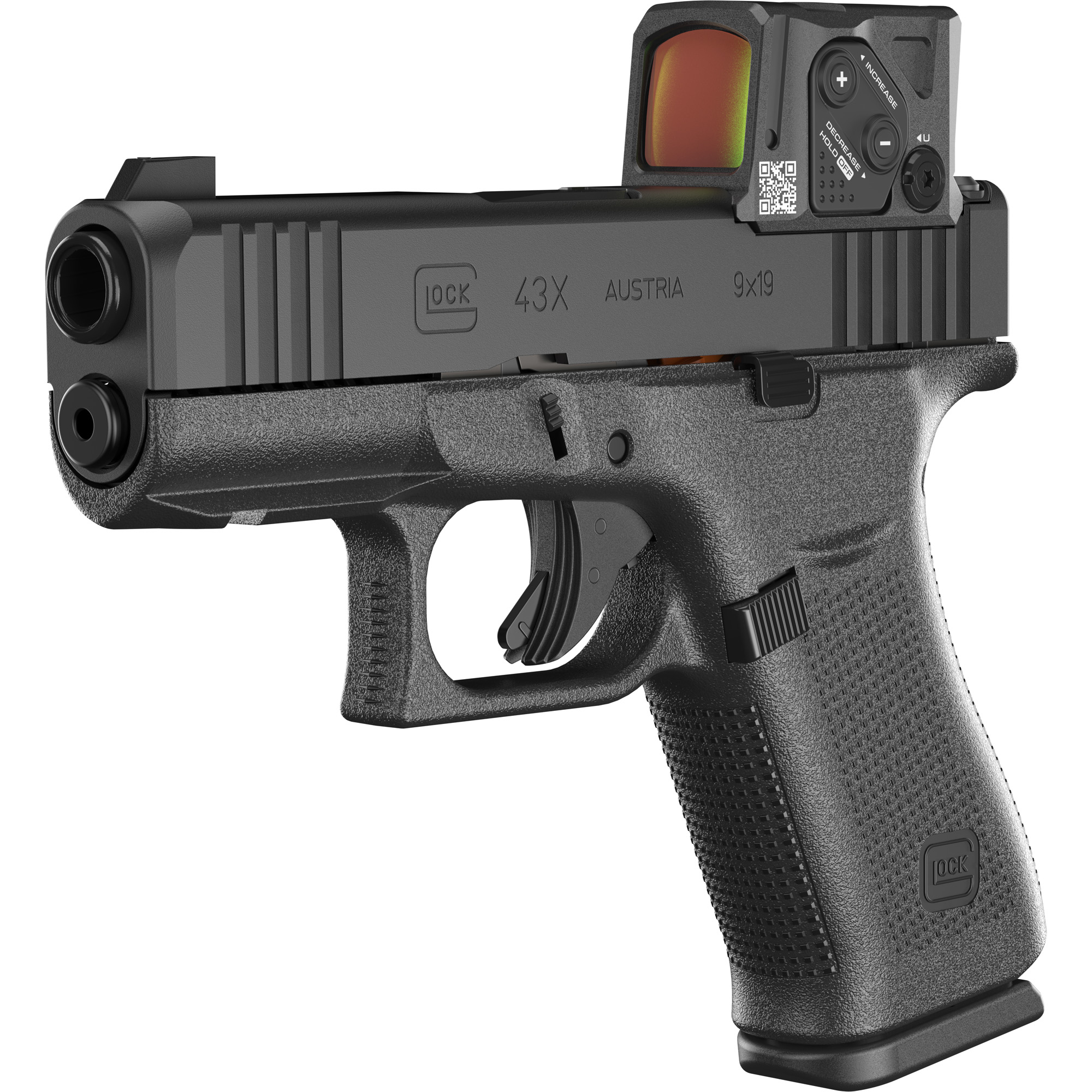 Glock 43X COA 9mm 3.41" 15rd PX4350B03FRMOS8A4 - Image 2
