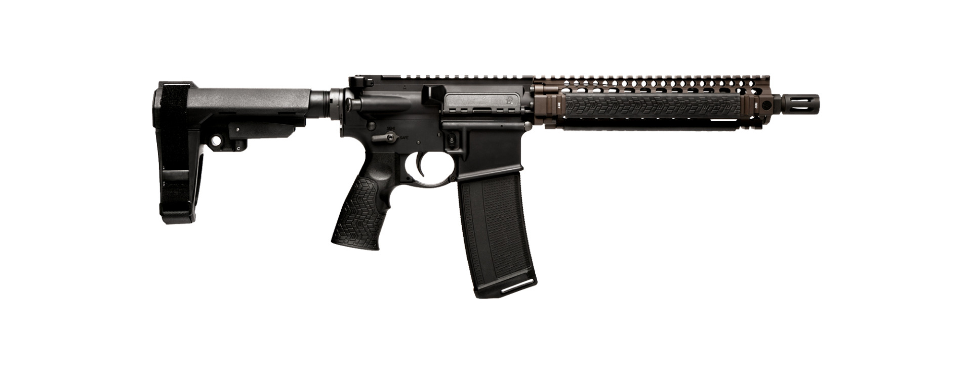 Daniel Defense DDM4 MK18 Pistol 5.56 NATO 10.3" FDE 02-088-06030 - Image 2