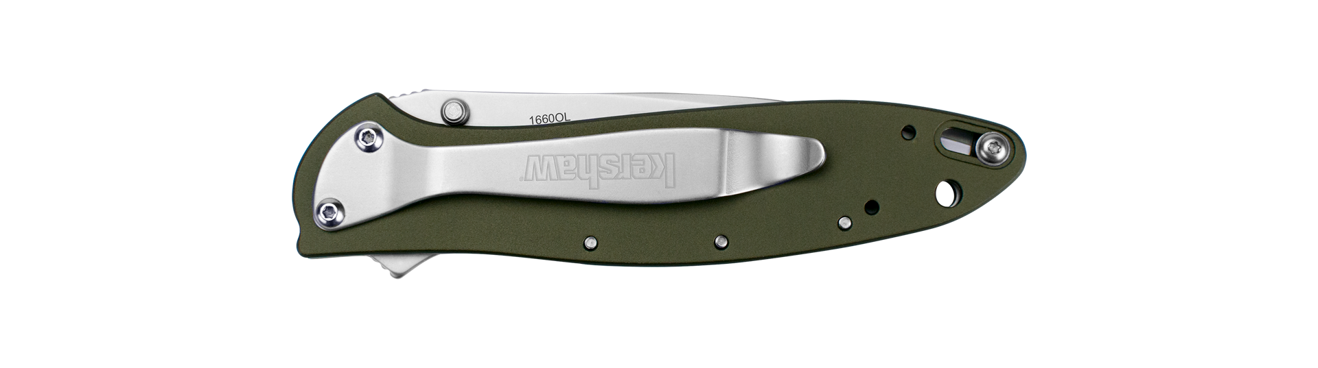 Kershaw Leek Knife - Olive 1660OL - Image 3