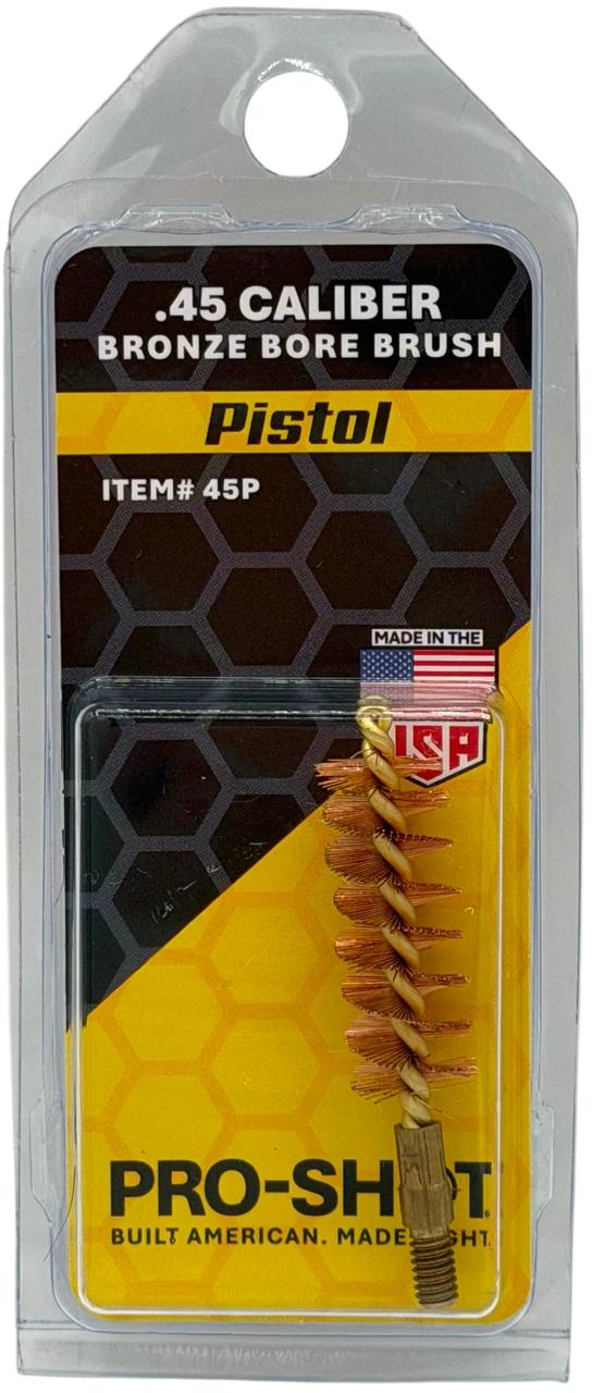 Pro-Shot 45 Cal Pistol Brush 45P