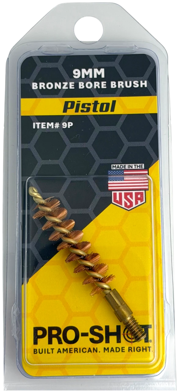 Pro-Shot 9mm Pistol Brush 9P