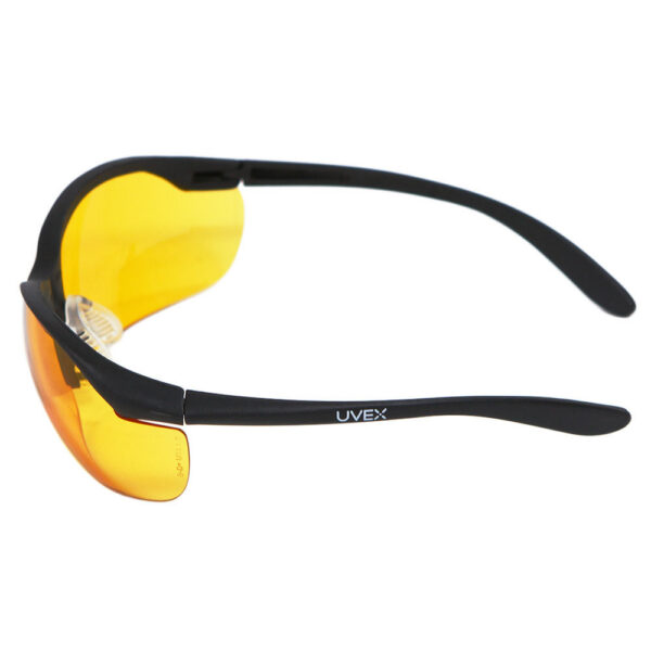 Howard Leight Vapor II Shooting Safety Glasses Black/Orange R-01537
