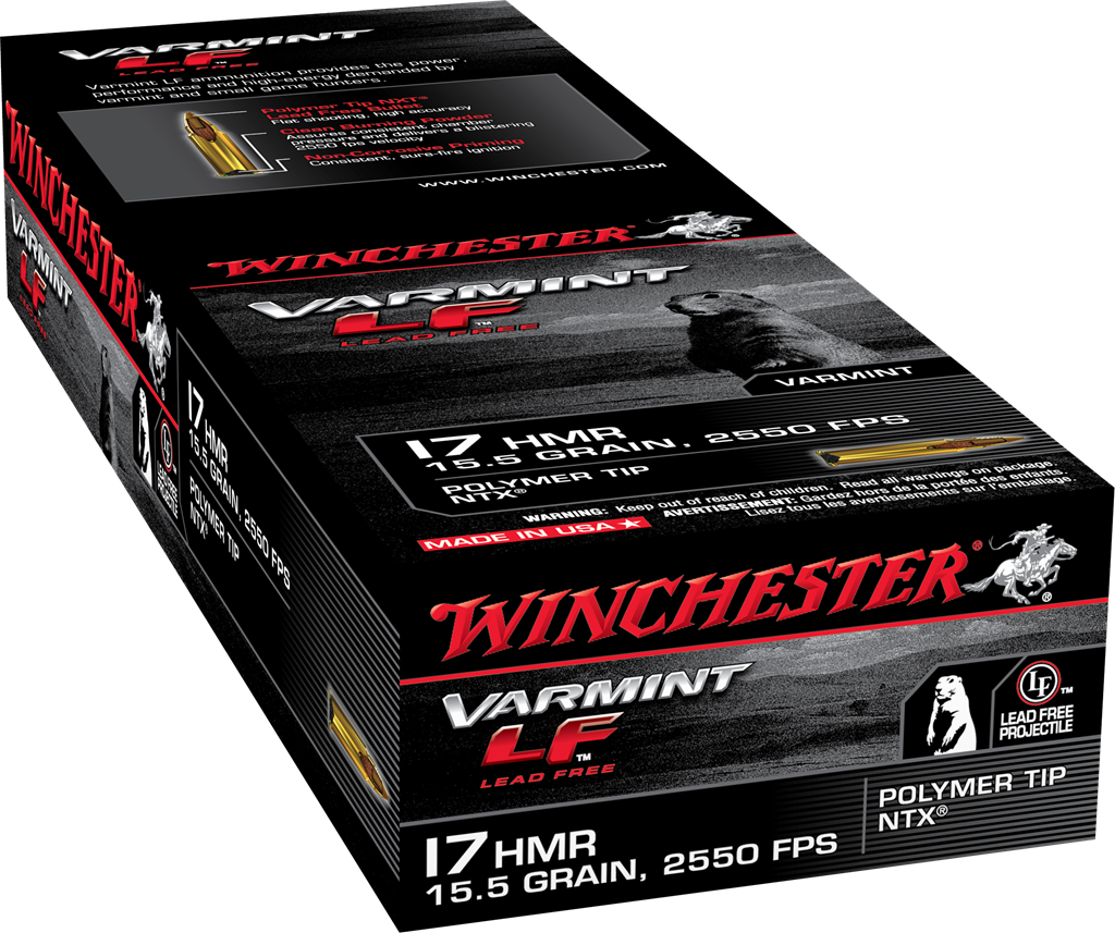 Winchester Varmint LF 17 HMR 15.5gr NTX S17HMR1LF - Image 2