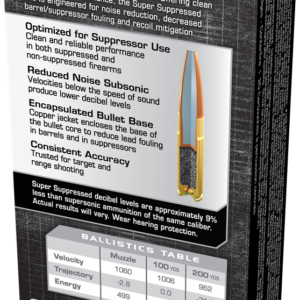 Winchester Super Suppressed 300 BLK 200gr OTR SUP300BLK - Image 3