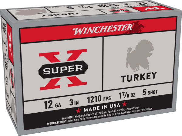 Winchester Super X 12 Gauge 5 Shot 3" X123MT5