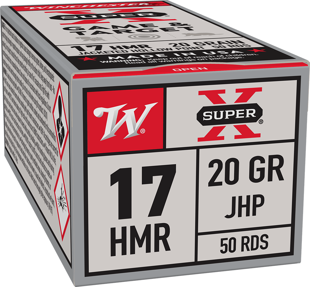 Winchester Super X 17 HMR 20gr JHP X17HMR1 - Image 2